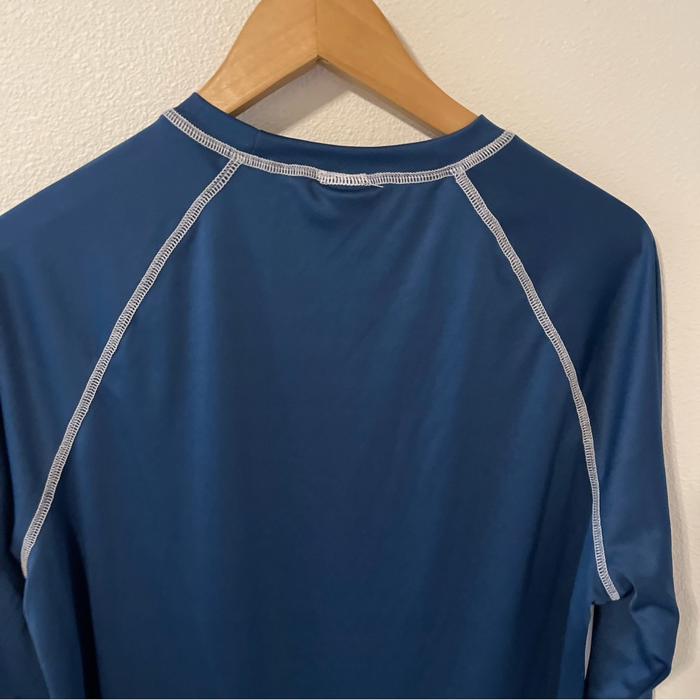 Seattle Kraken Calhoun NHL Long Sleeve Performance Pullover Blue White-Medium - Picture 7 of 9